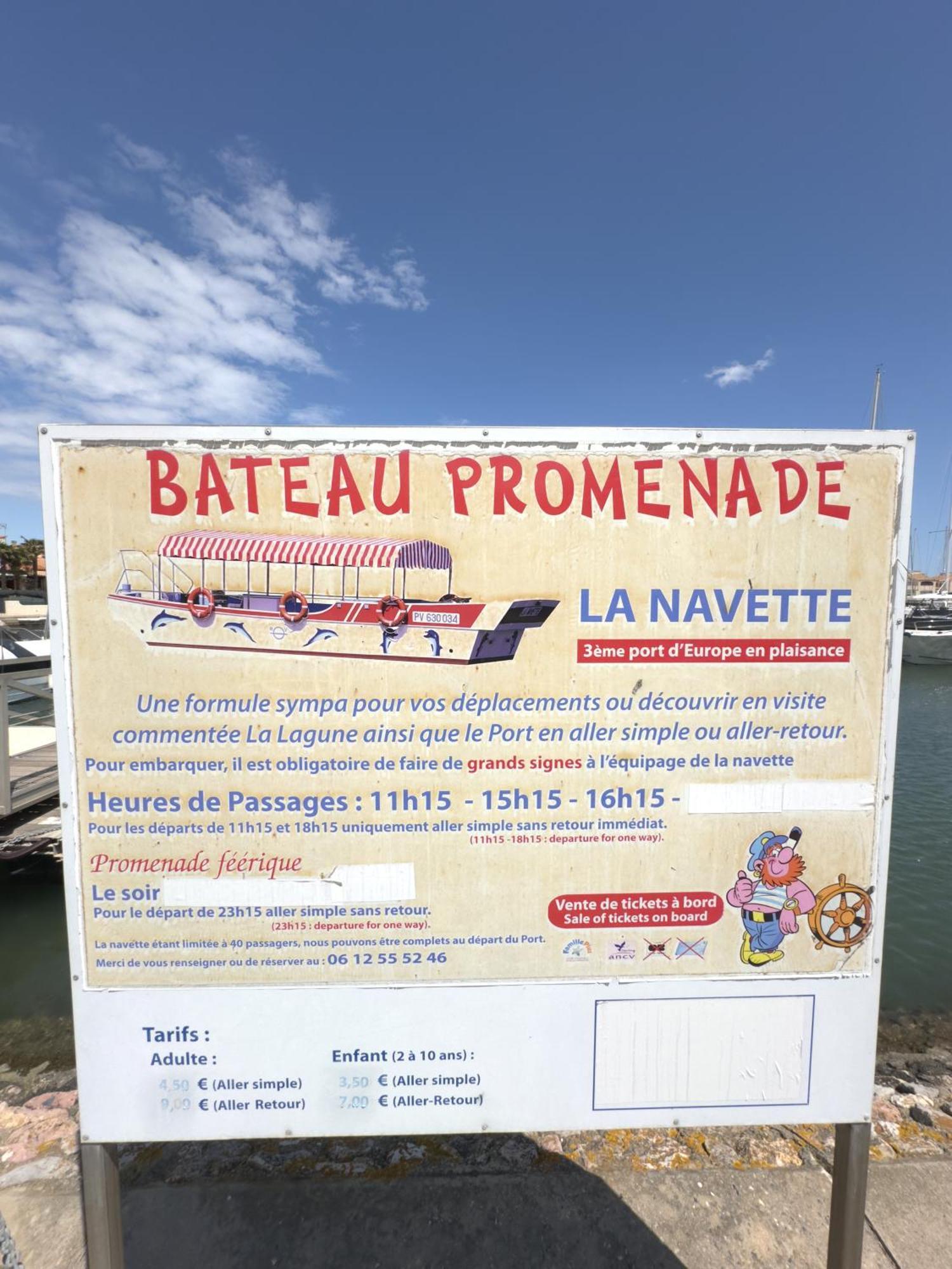 Hispaniola, Avec Vue Sur La Marina Et Parking Prive Saint-Cyprien  Buitenkant foto